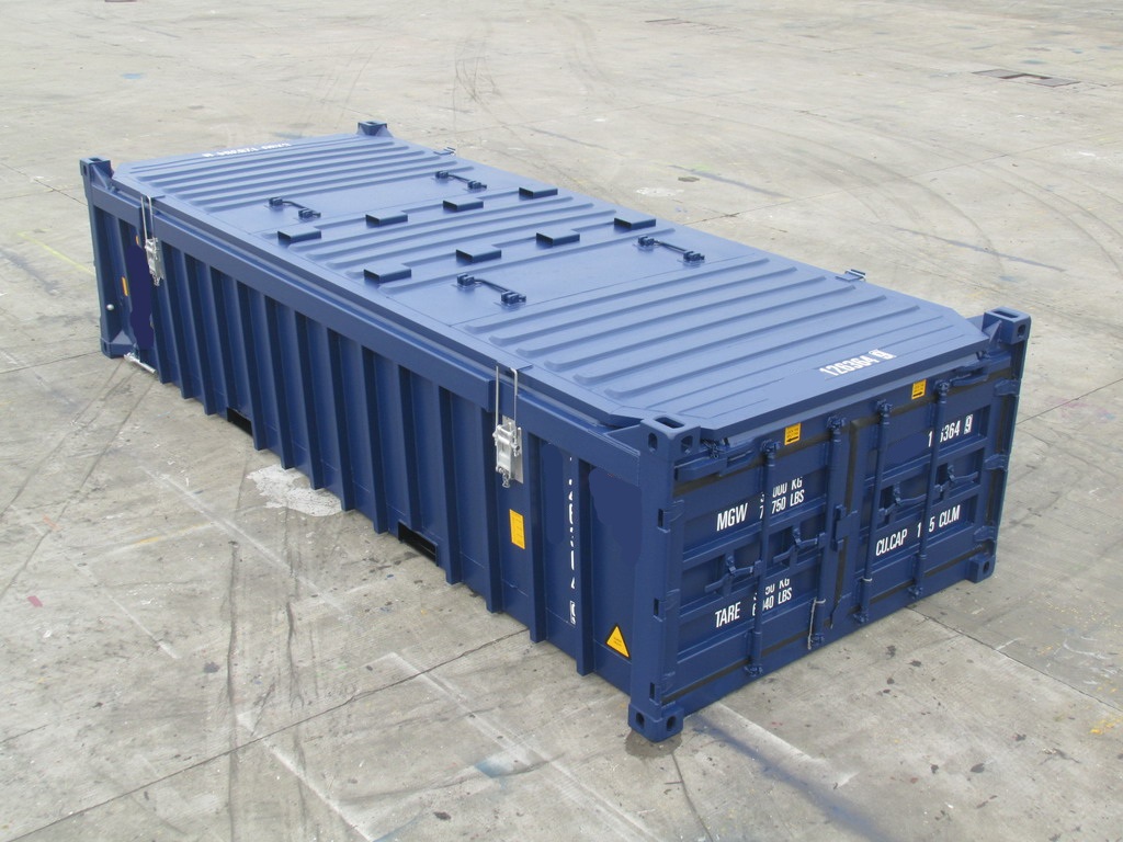 Ik wil een half hoge container