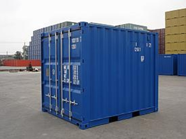 10ft zeewaardige container met CSC-certificering en ISO-normering voor internationaal transport.