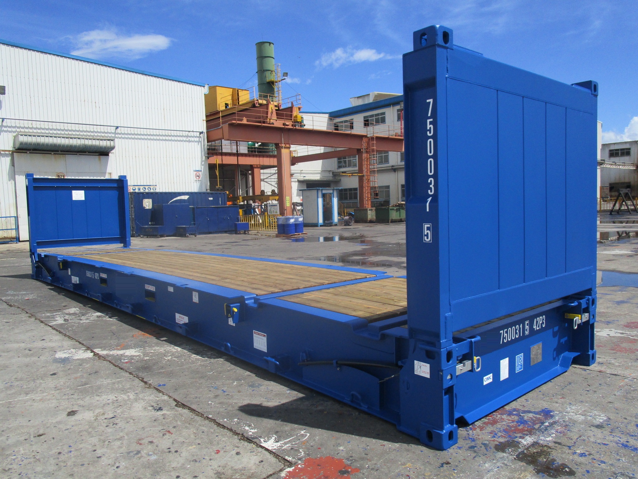 Type Flatrack - Flushfolding Ends