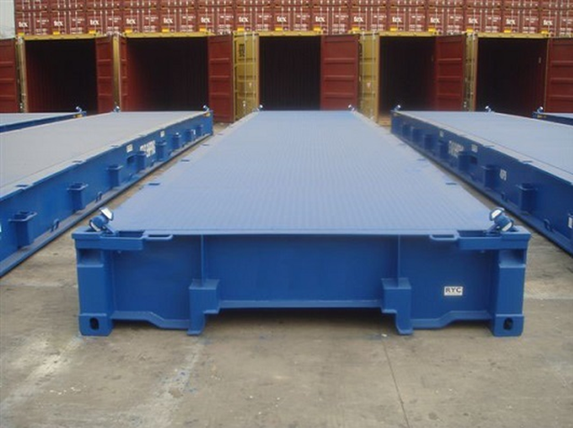 Type Flatrack - Platform - Stalen Vloer - CSC ISO
