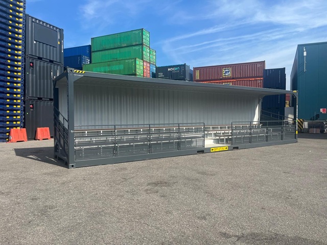Ik wil een 40ft Open side 
