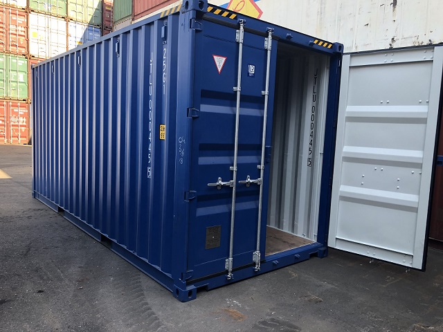 20ft High Cube Dry Box container (ISO 25G1), extra hoge zeecontainer (9ft 6in) voor meer laadvolume en opslag - Wilbert Trading
