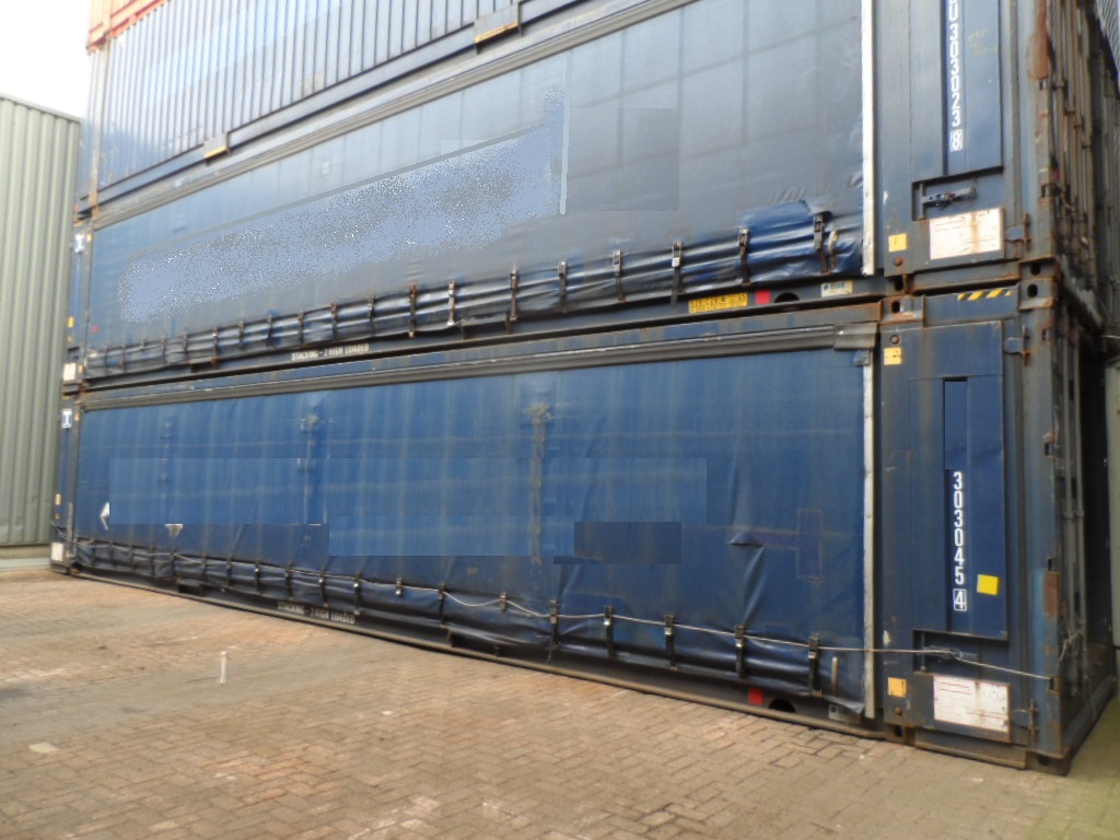 Dubbelzijdige Schuifzeilcontainer voor Maximale Intermodale Efficiëntie