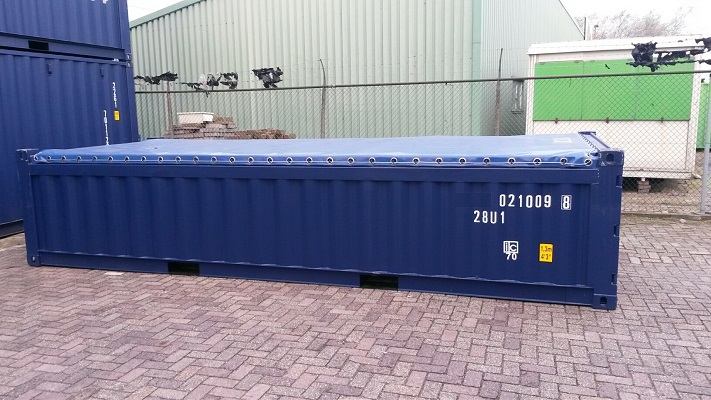 20ft Halfhoge open top container [Softtop]